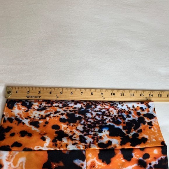 Agstract Apparel Women's Serengeti 7/8 Leggings Size Large Multicolor Print NWT - Picture 9 of 12